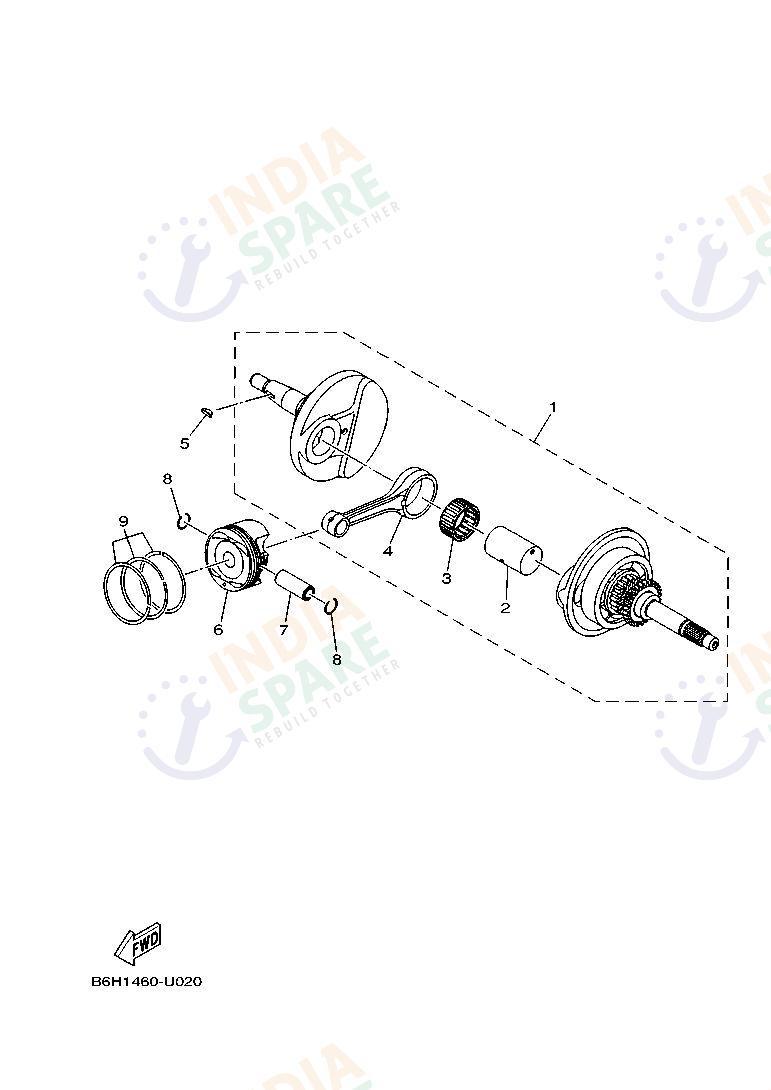 CRANKSHAFT & PISTON